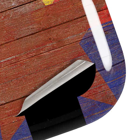 Arizona Flag Dark Wood Galaxy Buds Pro Skin